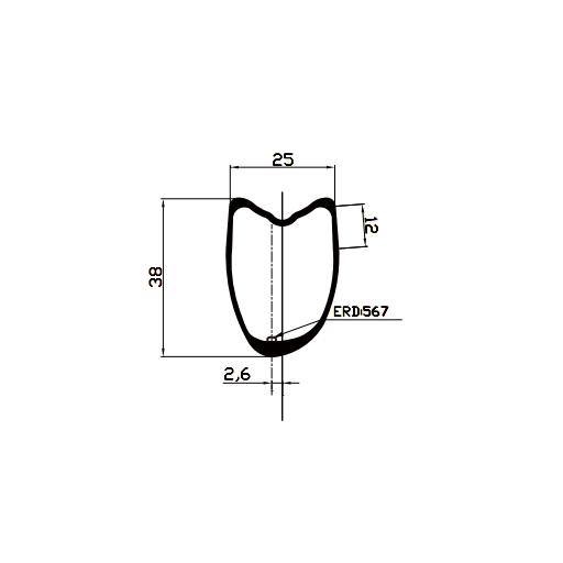 Asymmetry Carbon Bike Rims Asymmetry Carbon Bike Rims